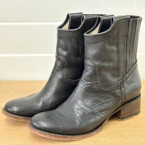 Freebird by Steven (Steve Madden) Merlo Leather Boots – Black